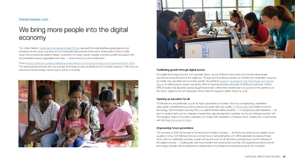 Our Social Impact Plan for 2030 & Beyond - Page 30